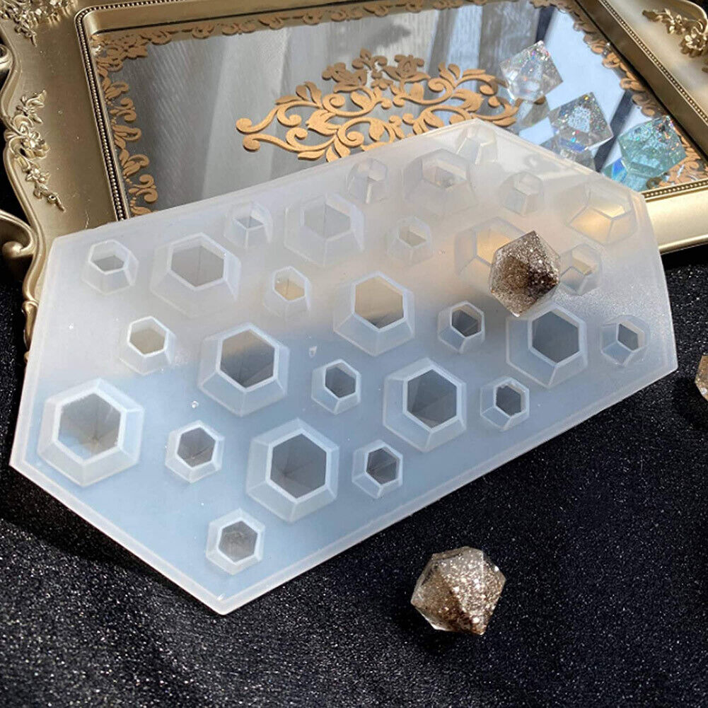 Diamond Shape Ice Ball Mould Silicone Whiskey Cube Maker Mold Party Supply