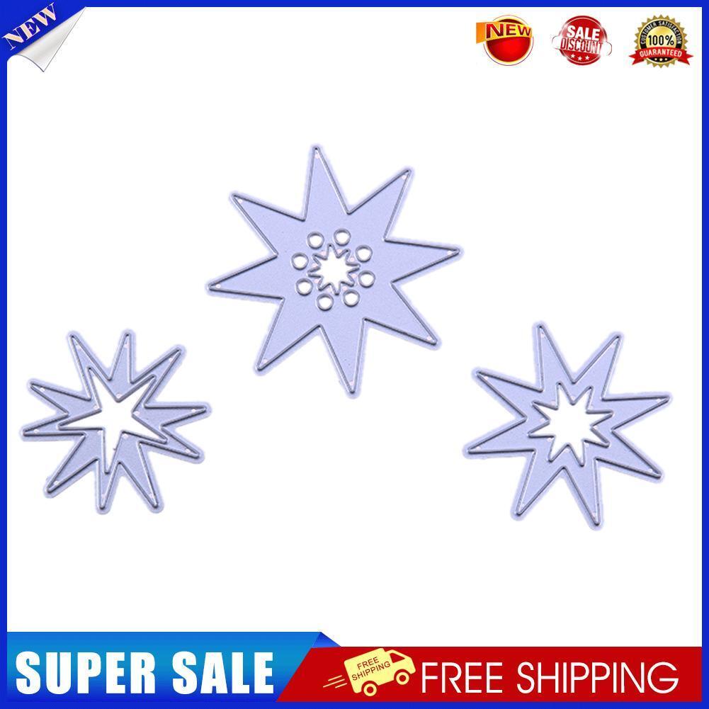 Three Star DIY Metal Scrapbook Embroidery Craft Stencil Cutting Die Card-14