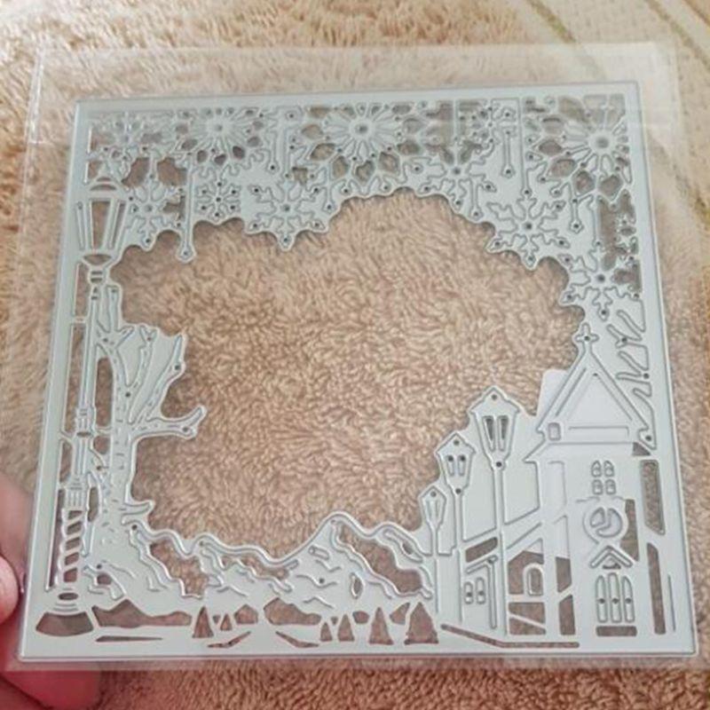 Snowflake Metal Cutting Dies Stencil Scrapbooking DIY Album Stamp Paper