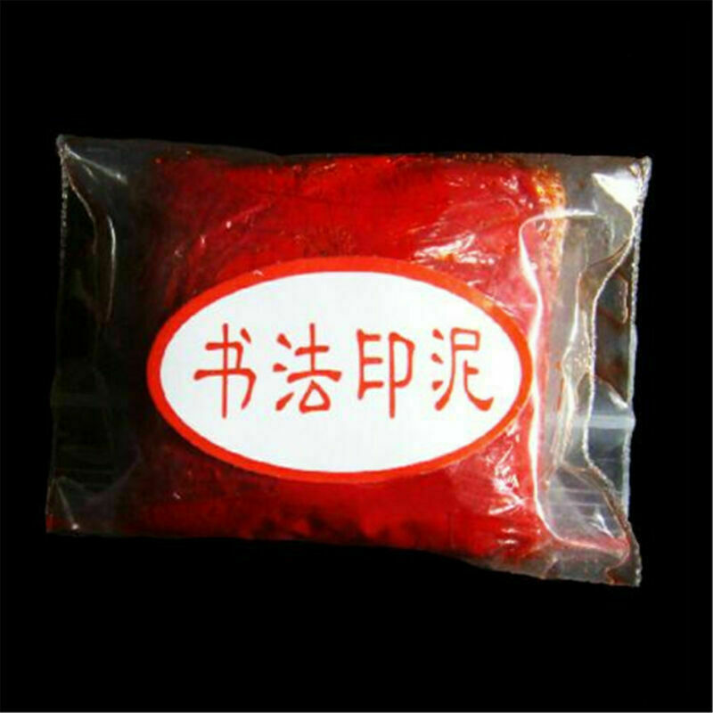 30g Calligraphy Stamp Seal Painting Red Ink Paste Chinese Yinni Painting Tools