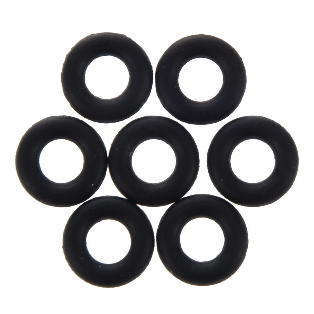 50 Pcs Flexible Nitrile Rubber O Rings Washers Grommets 4mm x 9mm x 2.5mm C S8H4