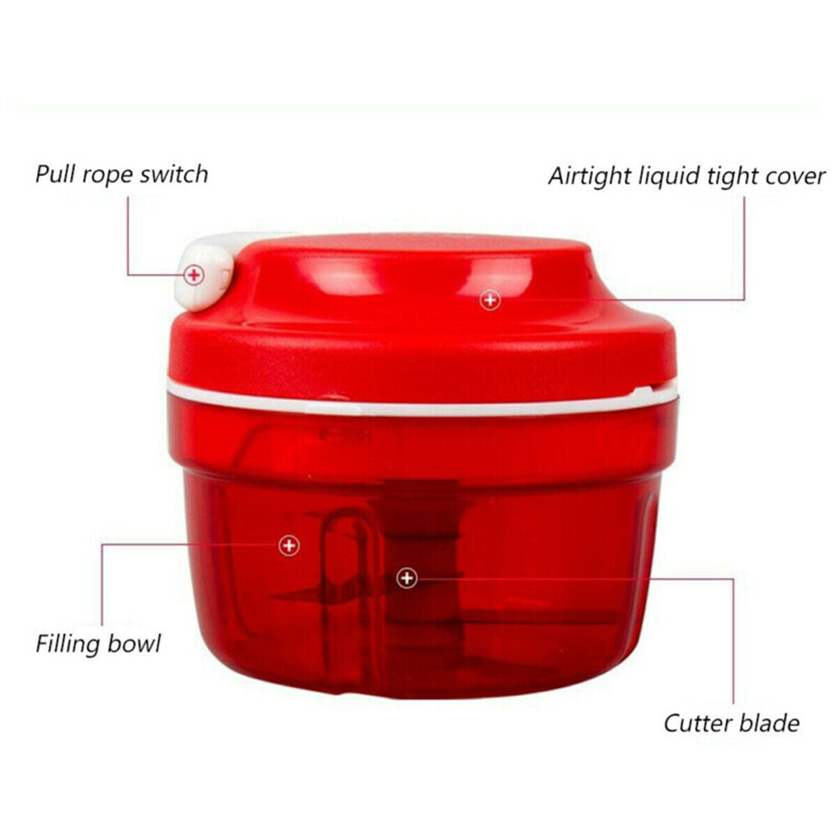Onion Garlic Chopper Dicer Mincer Shredder Food Meat Fruit Vegetable Blender