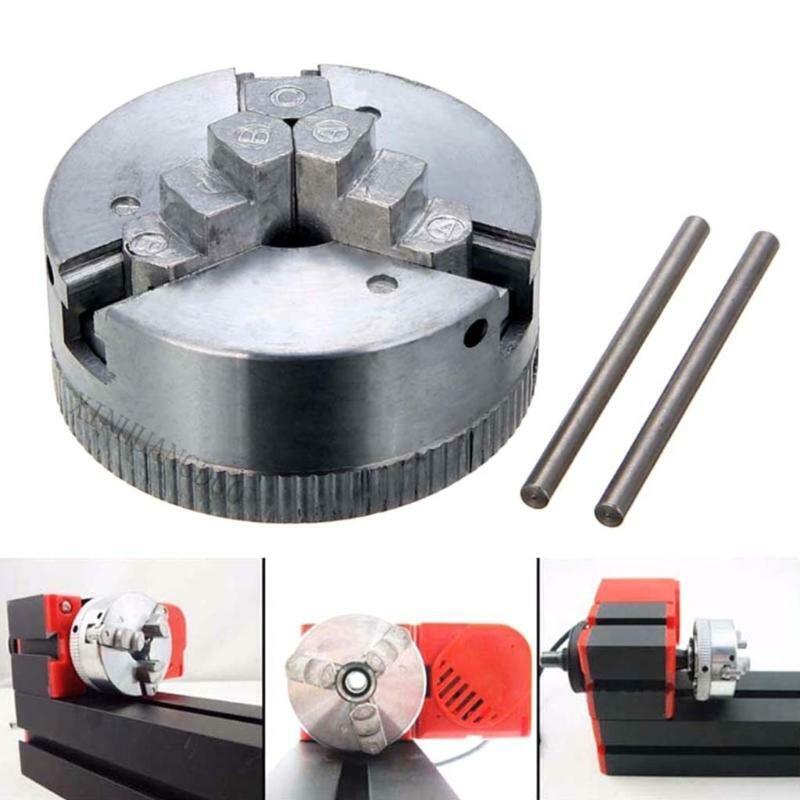 New Hot Z011 Zinc Alloy Scroll Chuck 3 Jaws Woodworking Hand Chuck