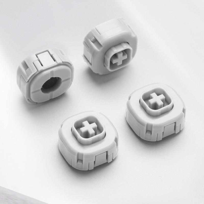 Game Handle Feel Shaft Conductive Glue Keycaps Kit Compatible with  2Pro NS08 09
