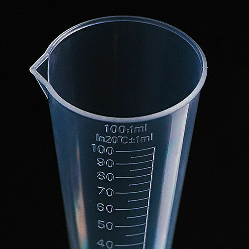 High 1Pcs 100ml  Plastic Measure Graduated Measuring Rice Medicine Cups Liquid