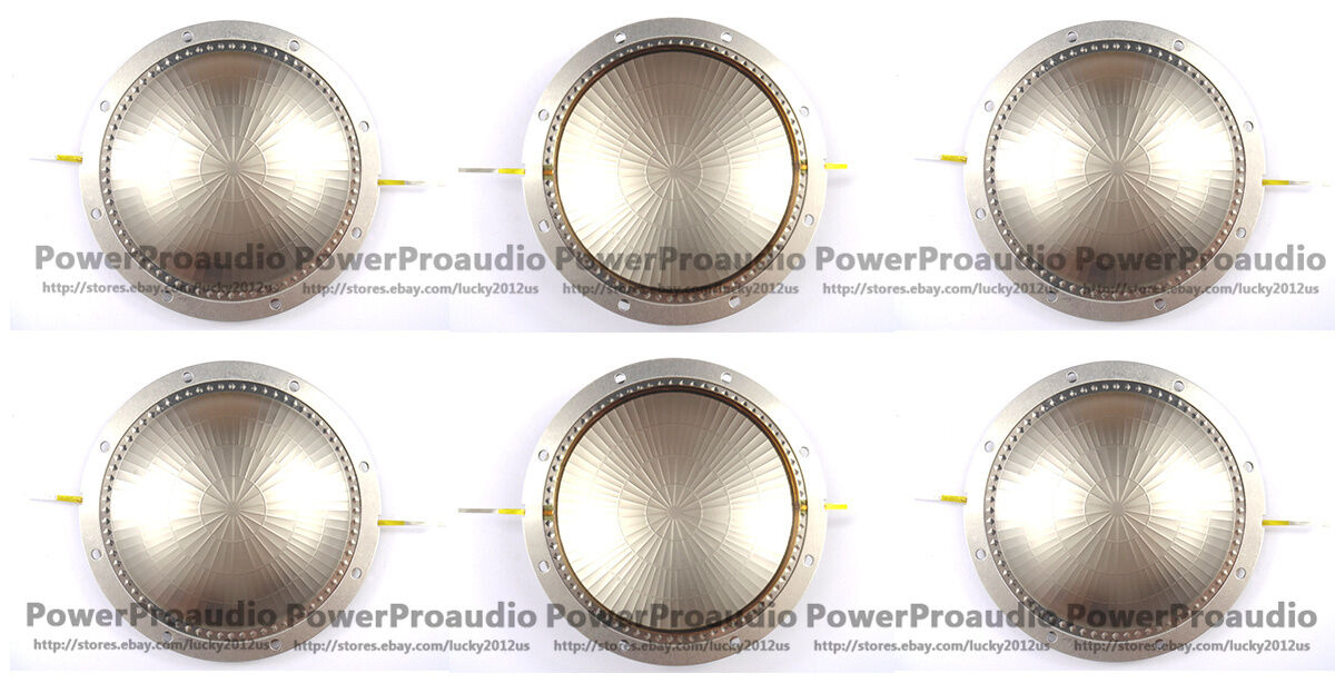 6PCS Replacement Diaphragm for JBL 2450 2450H 2445 2446 Speaker Horn Driver 8Ohm