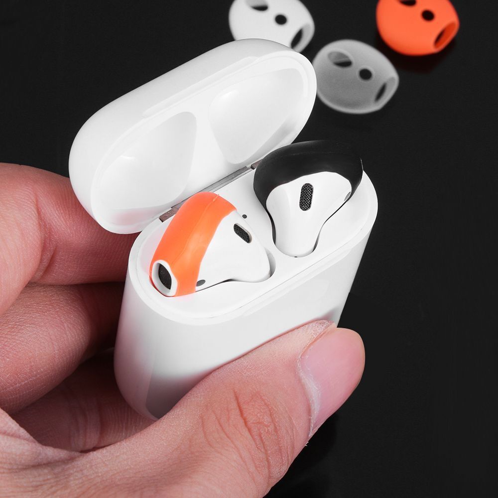 Thin Earphone Tips Noise Isolating Replacement Eartips Silicone Case Cover