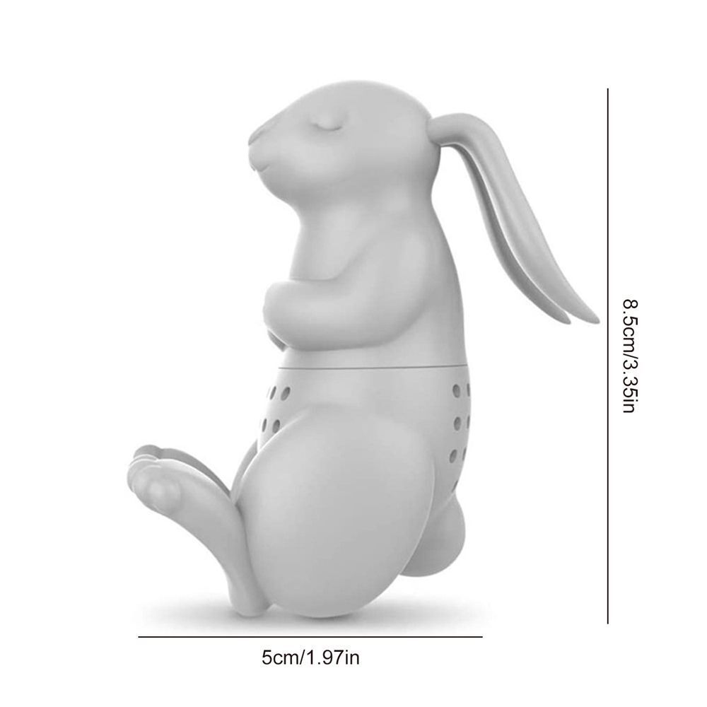 Reusable Mini Animal Tea Infuser Tea Strainer Coffee Filter Tea Brewer Rabbit