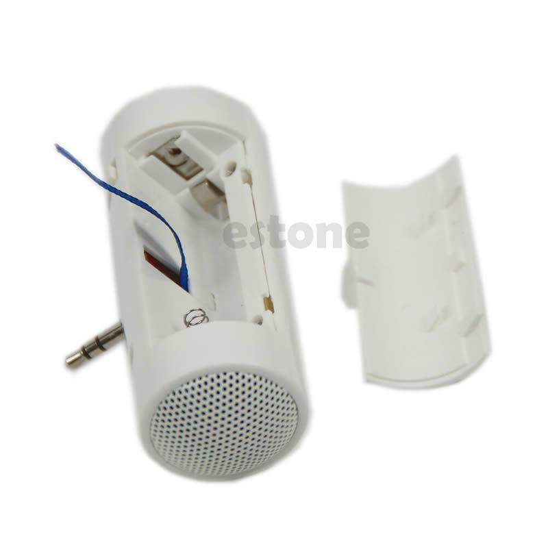 Mini Stereo Speaker Standard 3.5mm Audio Jack Plug in Clear Bass for Smartphone