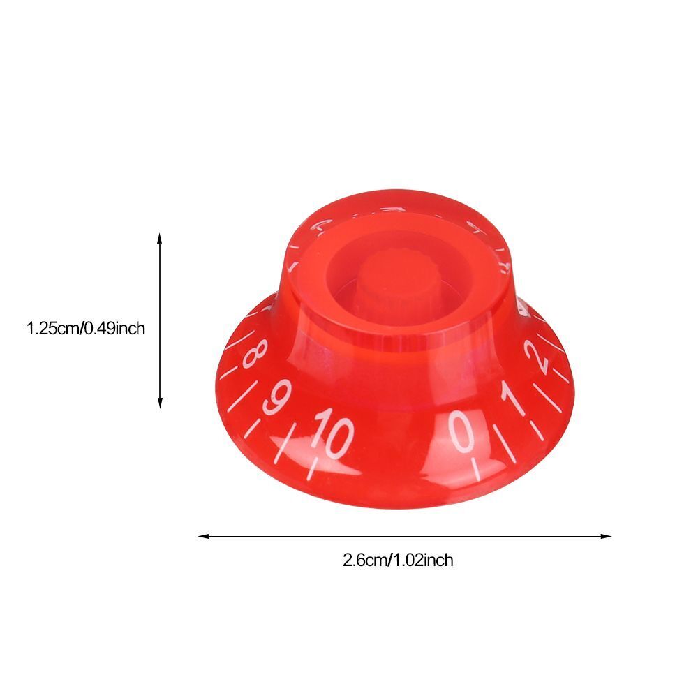 Control Hat Shape Knob Tone Volume Knobs Bass Tuning Switch For Les Paul LP