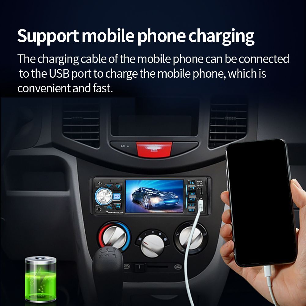 Camera Car Stereo Radio Car MP5 Player In-dash Audio Head Unit Bluetooth