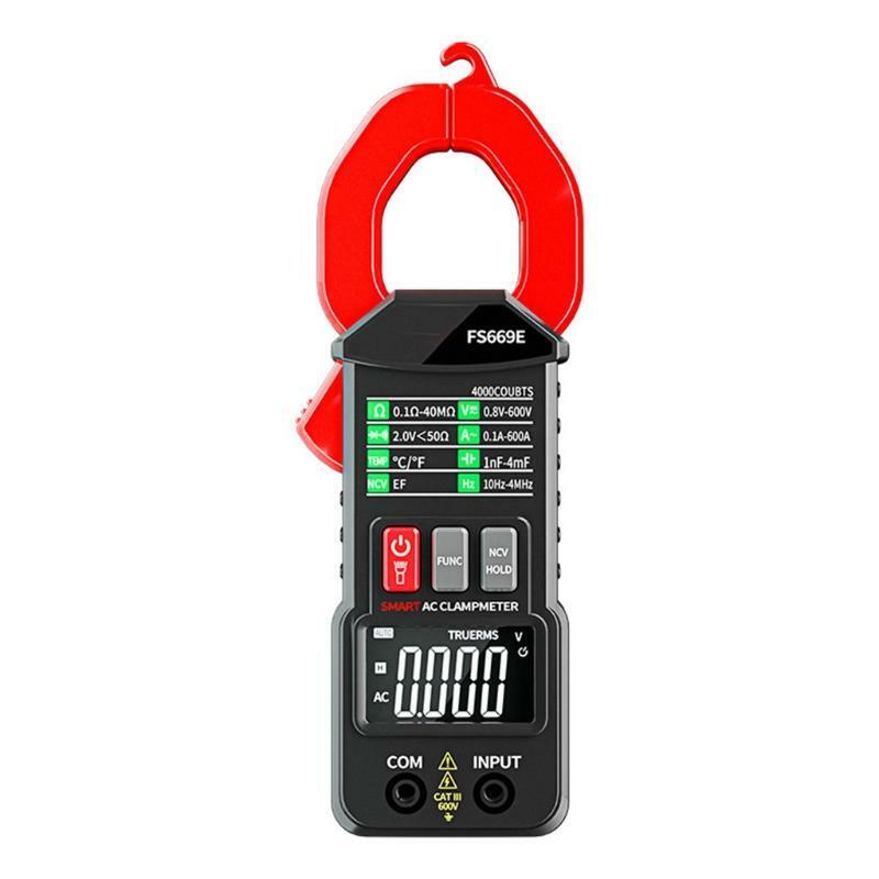 Digital Clamp Meter Multimeter Non Contact Voltage Tester Auto-ranging Measure