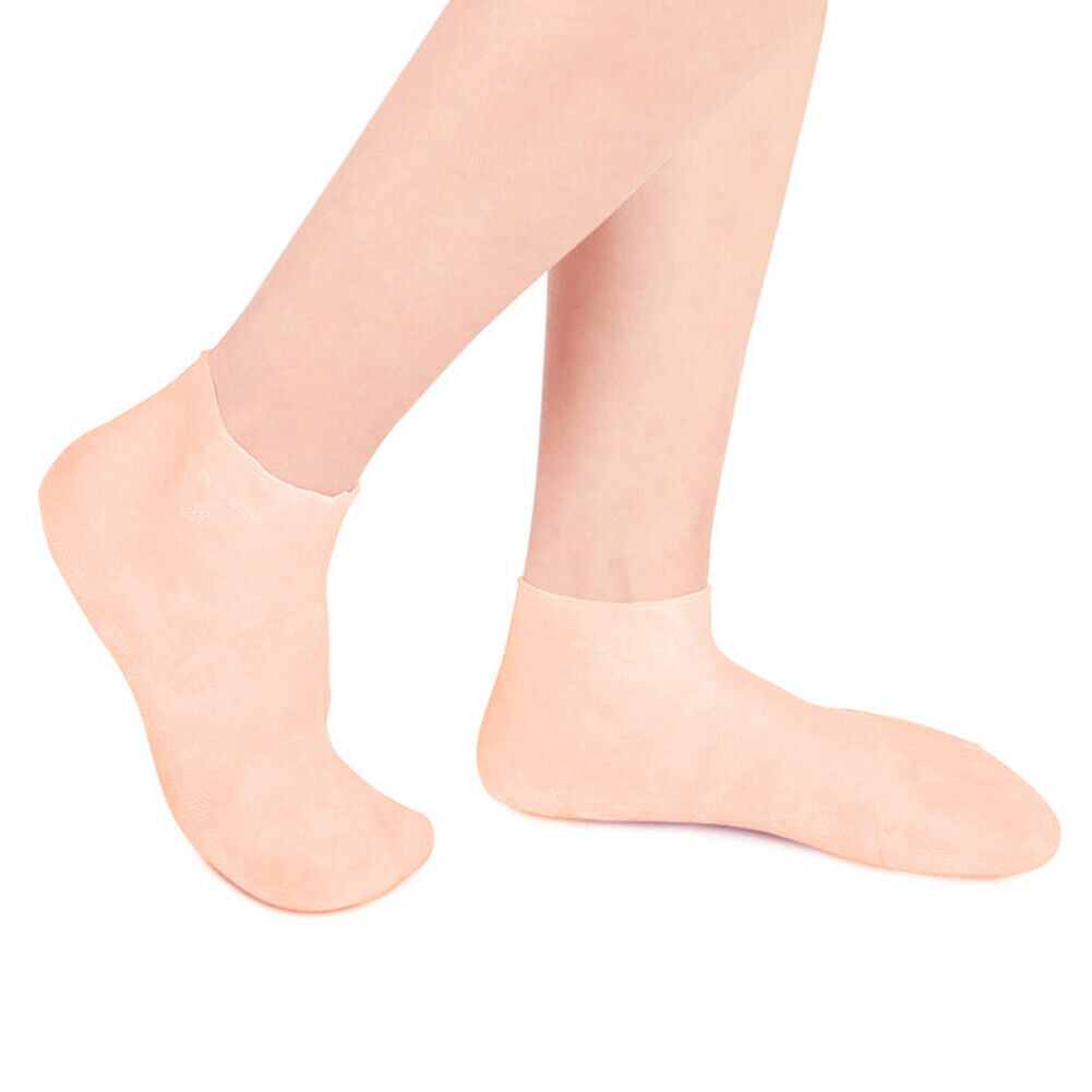 1 Pair Foot Care Socks Moisturizing Gel Cracked Skin Protectors Socks (L)
