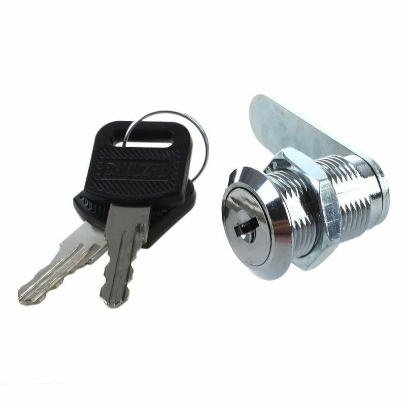 Lock for Door Mailbox Cabinet Drawer Cupboard with 2 Keys Furniture Hardware