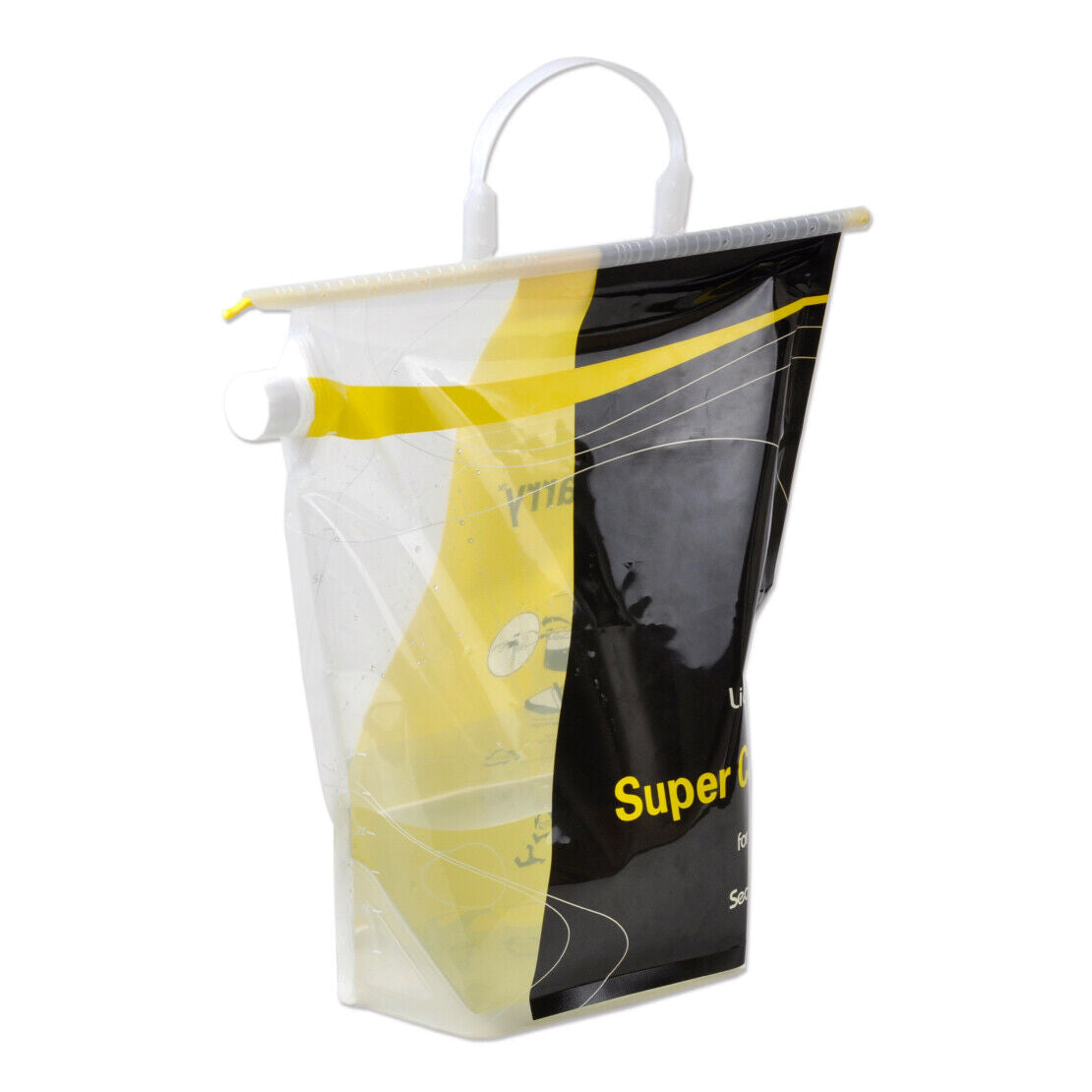 6L Portable Camping Hiking Folding Water Storage Liquid Bag Lifting Carrier Li