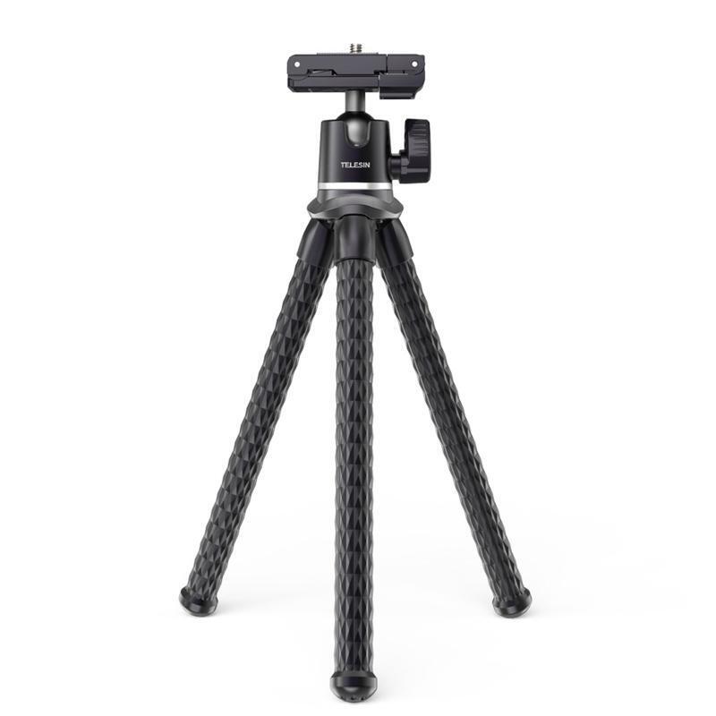 Flexible Phone Tripod for Smartphone DSLR Action Cameras 360° Rotation Ball Head