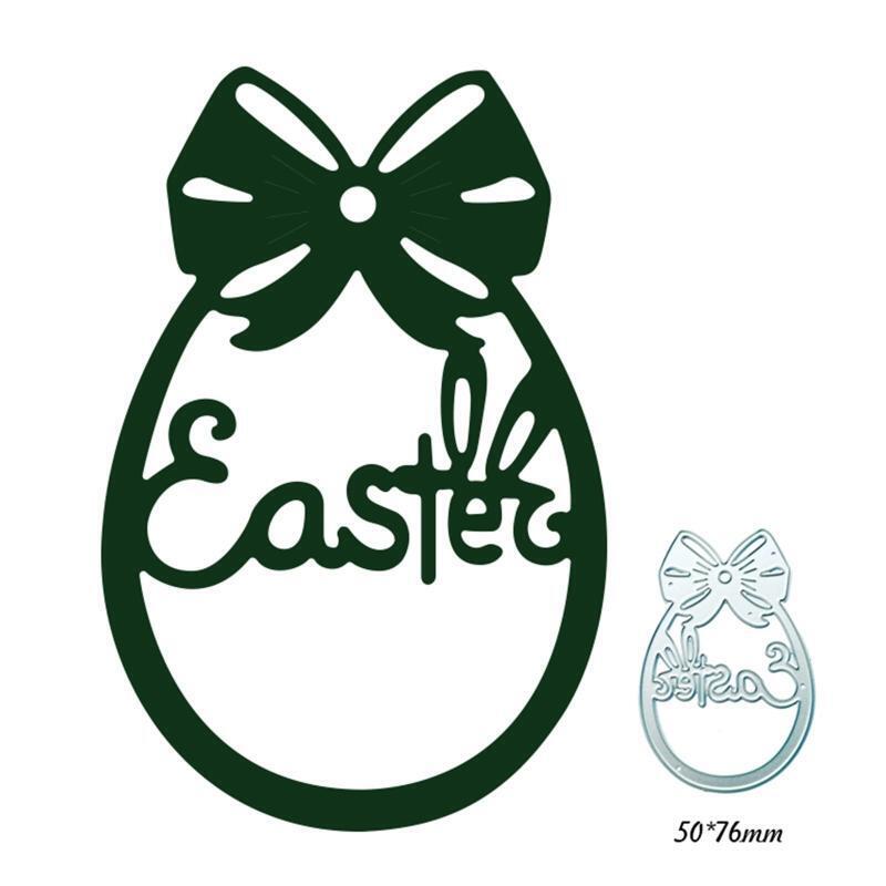 Metal Easter Cutting Dies Stencil DIY Scrapbook Album Paper Card Template Mold