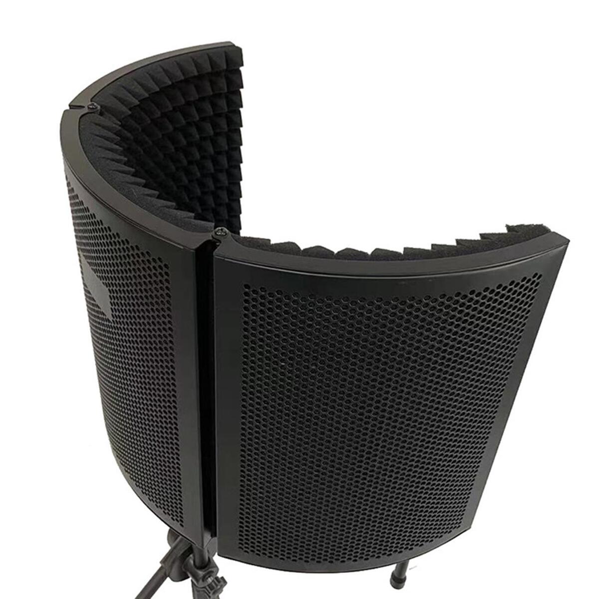Microphone Isolation Shield Recording Sound Absorbing Equipment Broadcasting