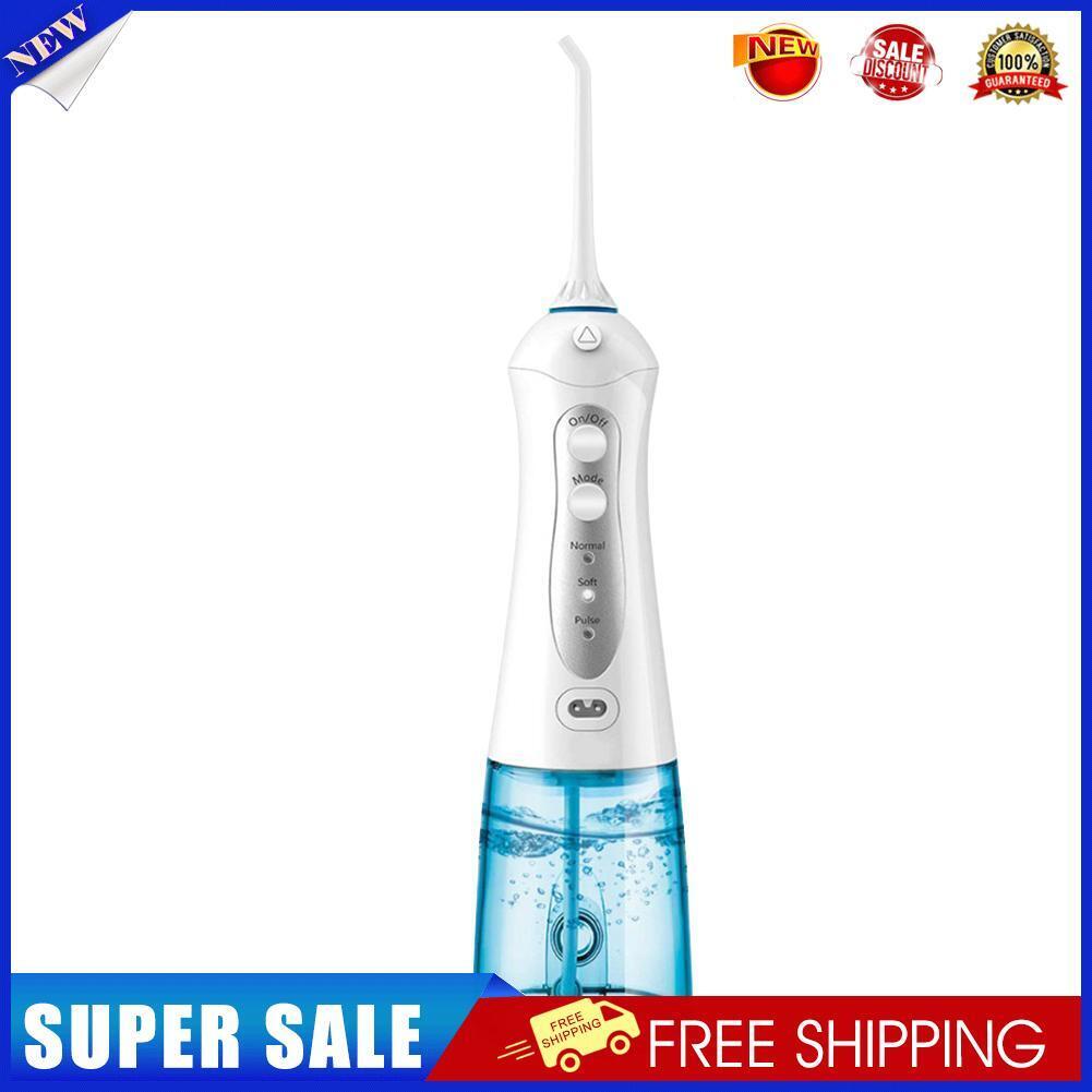 Rechargeable Oral Irrigator Dental Water Flosser Waterproof Teeth Cleaner