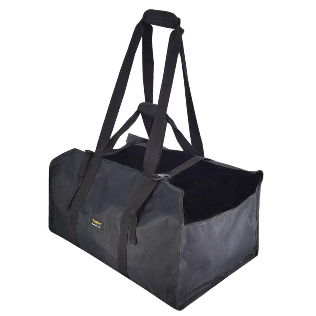 Portable Firewood Bag Carrying Holder Oxford Cloth Log Carrier Tote Handbag