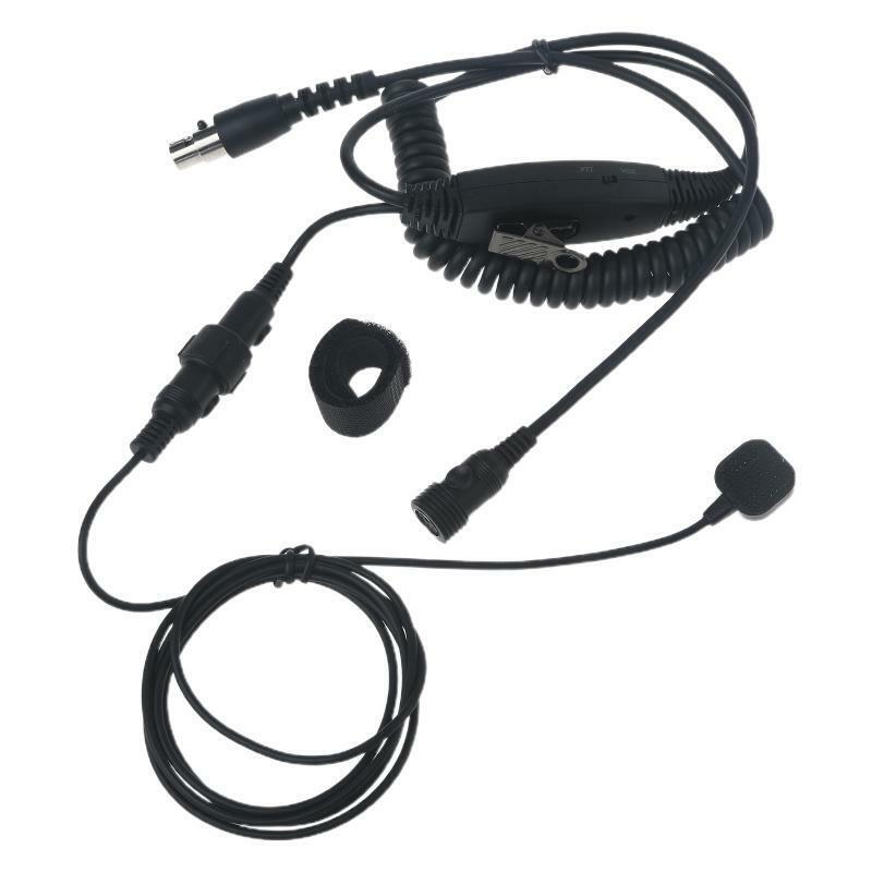 Headphone Extension Cord 5 Pin Aviation Headset Audio Cable for Walkie-talkies
