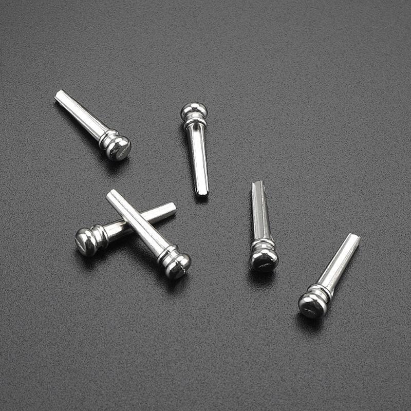 Electric Guitar Bass Neck Joint Bushings and Bolts Screws (Pack of 6)