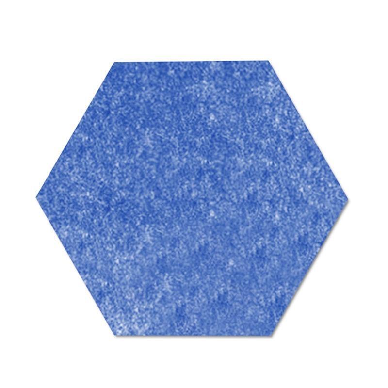 Hexagon Felt Pin Board Self Adhesive Bulletin Memo Photo Cork Boards Colorful Fo
