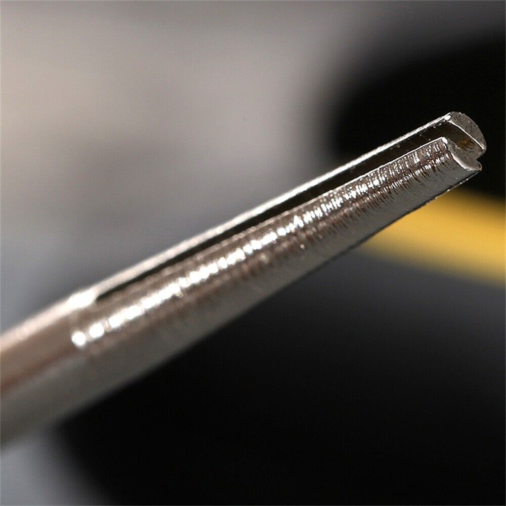 10Pcs Hobby Craft Abrasive Paper Clips Split 2.35mm Mandrel Shank Rotary Tool