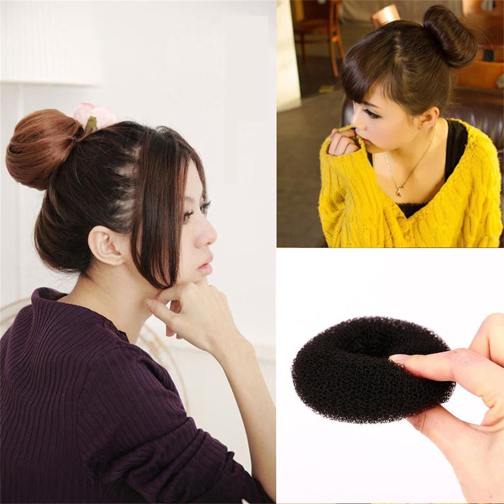 Women Accessories Bun Maker Hair Styling Tools Hair Ring Magic Donut Shaper