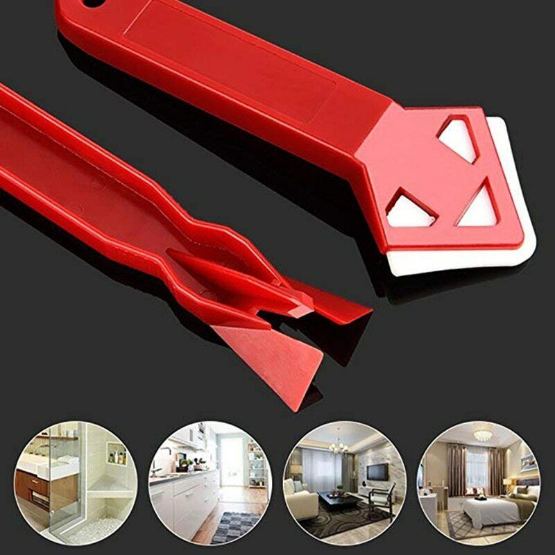 New Hot 2 pieces set Mini Handmade Tools Scraper Utility Practical Floor Cleaner