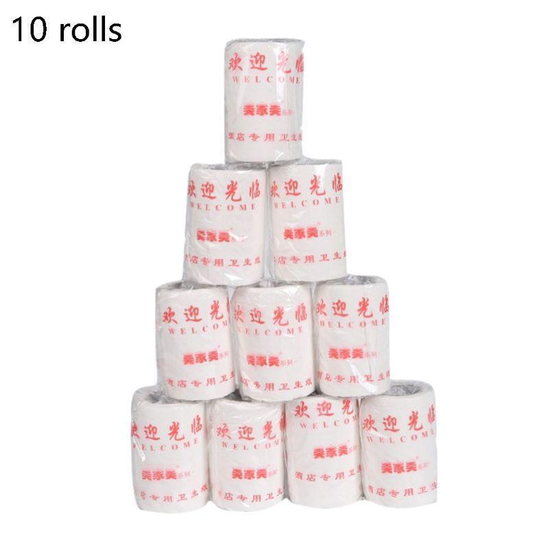 10pcs - 50g Paper Towels, Soft Toilet Paper, White Paper Towels, Household Three