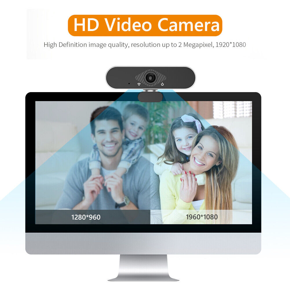 EP-028 1080P FHD Webcam Built-in HD Microphone USB Driver Free Web Camera
