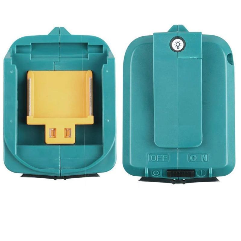 Wearproof Charger Tool Dual USB Converter Port Adapter for ADP05 Li-Ion Battery