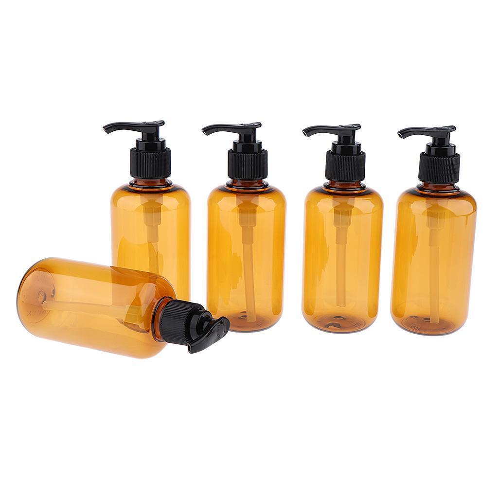 20 Pieces Pump Bottles Travel Liquid Soap Gel Lotion Containers Dispenser