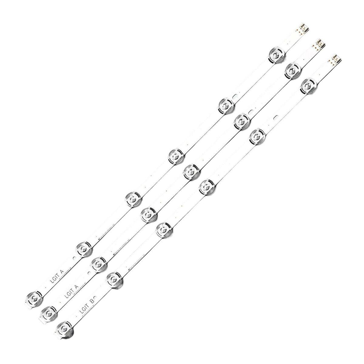 3 Pieces LED Backlight Strip TV  for LG32 32lb5610-Cd 32lb5800-Cb