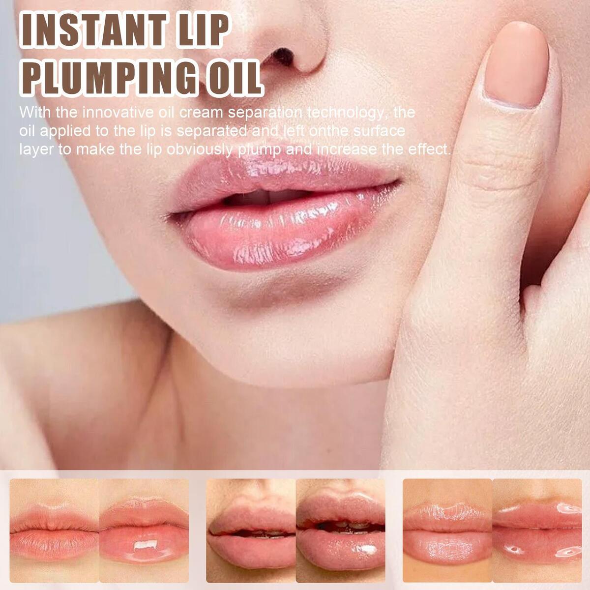 15ml Plumping Lip Plumper Oil Nourish and Moisturize Soft and Smooth Lips