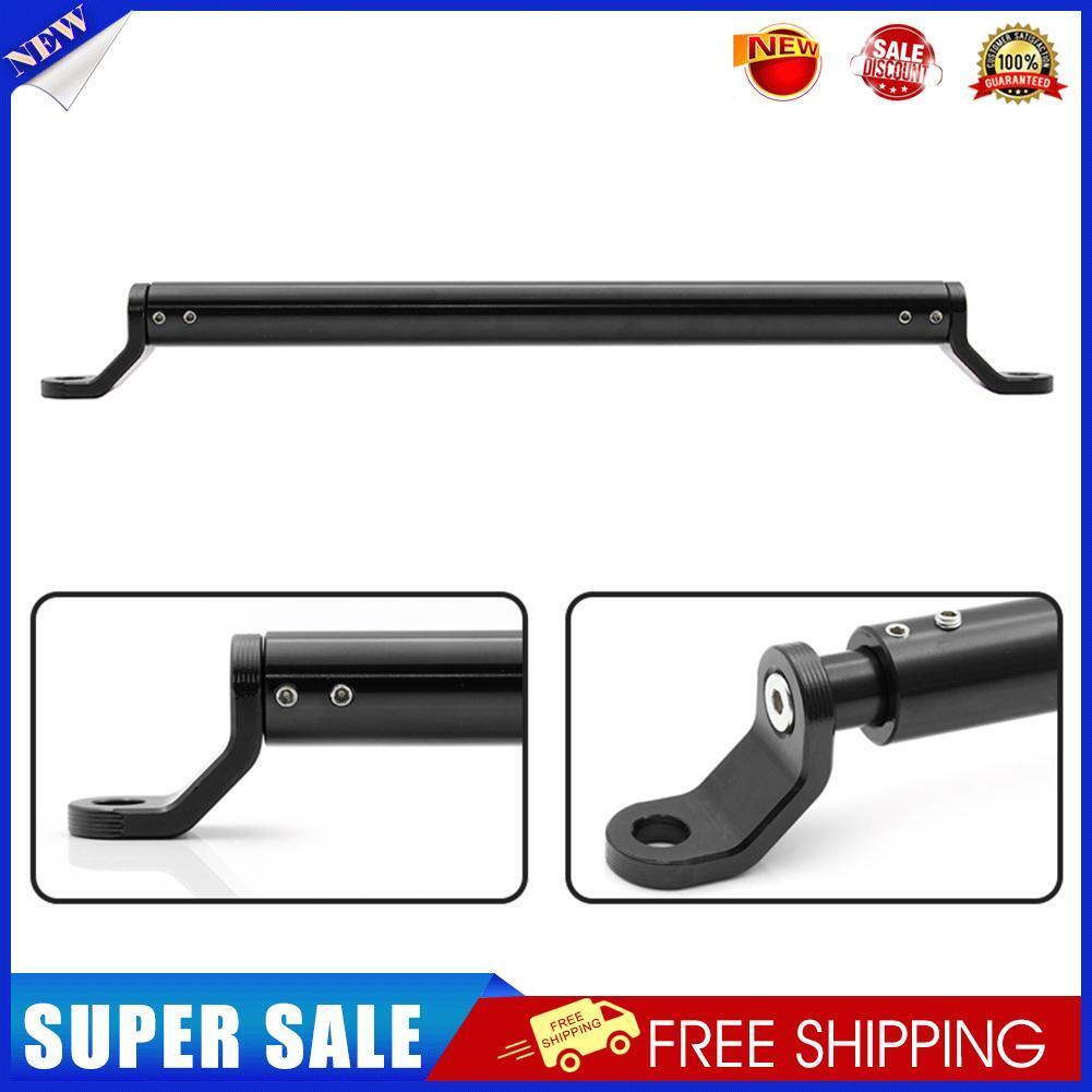 CNC Motorcycle Handlebar Extension for Phone Holder LED Work Light (Black)