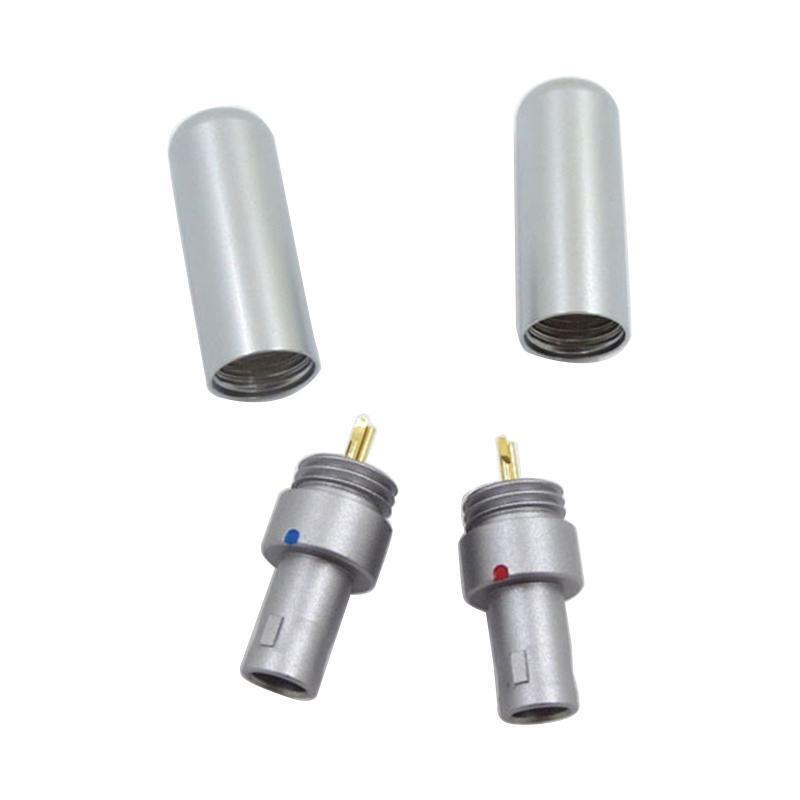 2x Headset Audio Adapter Headphone Pins Compatible with HD800/HD800S/HD820/D1000