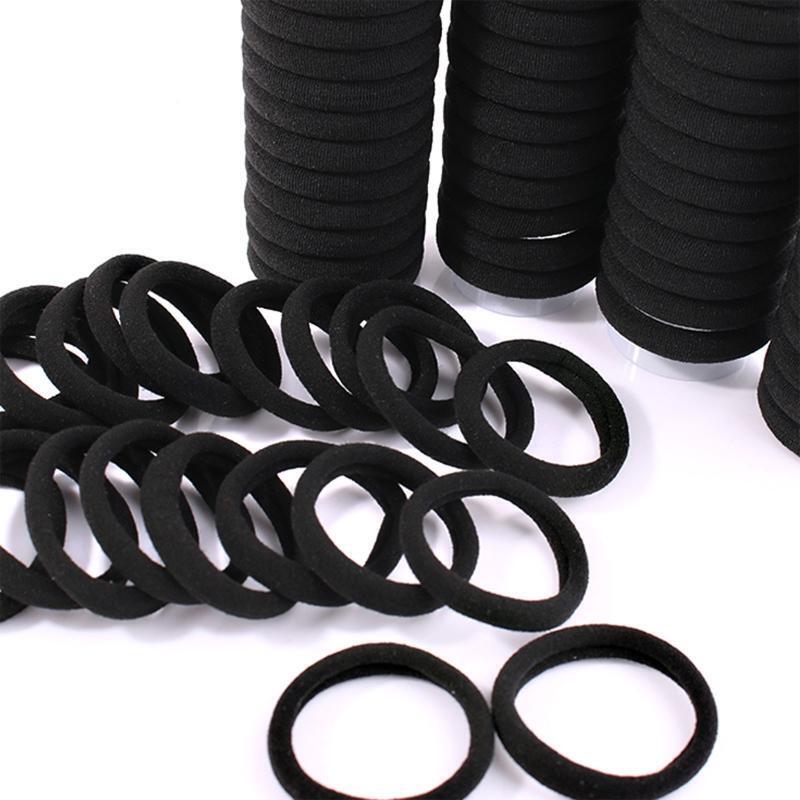 20Pcs Elastic Hair Ties Ponytail Holders Bulk Hair Ties No Metal Gentle Elastic