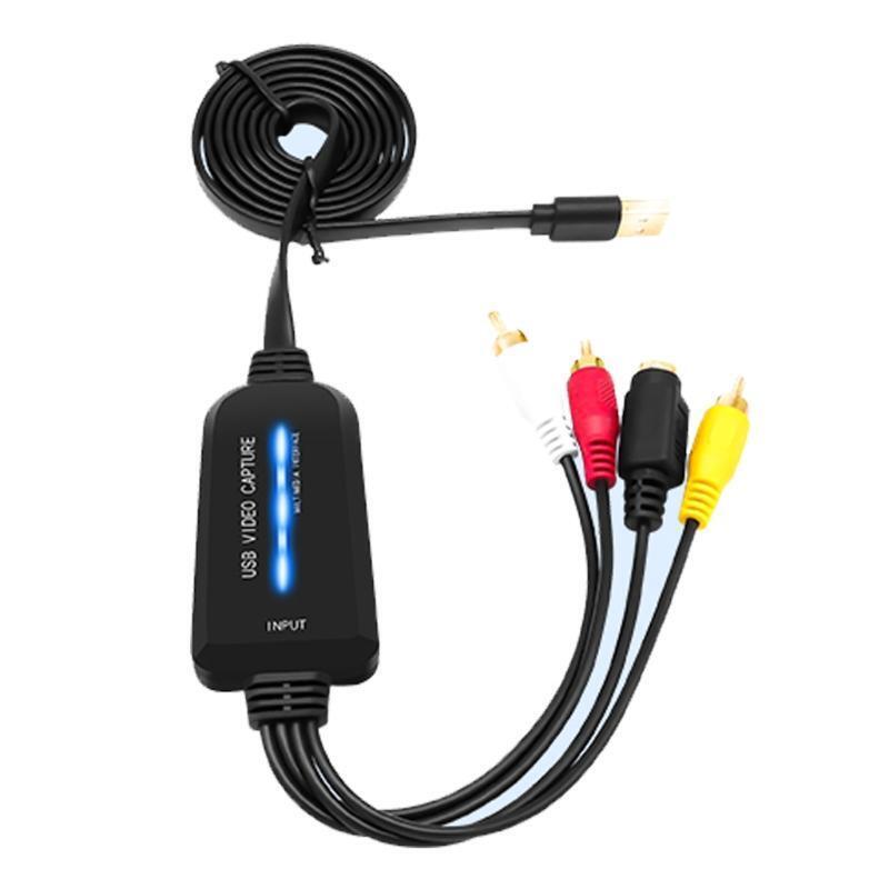Video Capture Card Audio Grabber Converter Support Windows7/8//XP/Vista PC