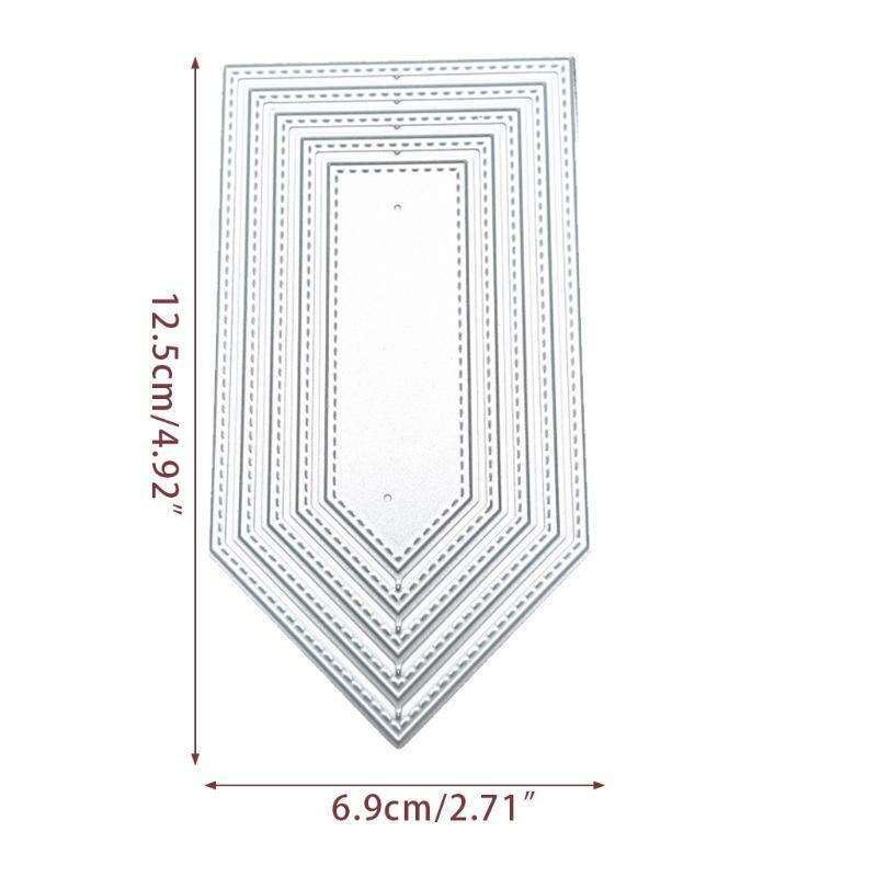 Road Sign Tag Metal Cutting Dies Stencil DIY Scrapbooking Album Paper Template