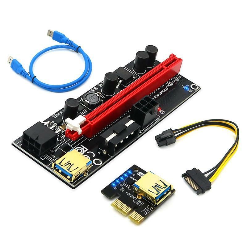 PCI-E Riser Card VER009 PLUS for Bitcoin Miner Newest USB 3.0 PCI-E Riser Cable