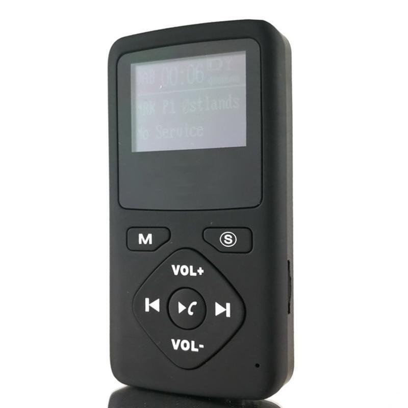 Personal Pocket FM Mini Portable Radio DAB Digital Radio Bluetooth-compatible