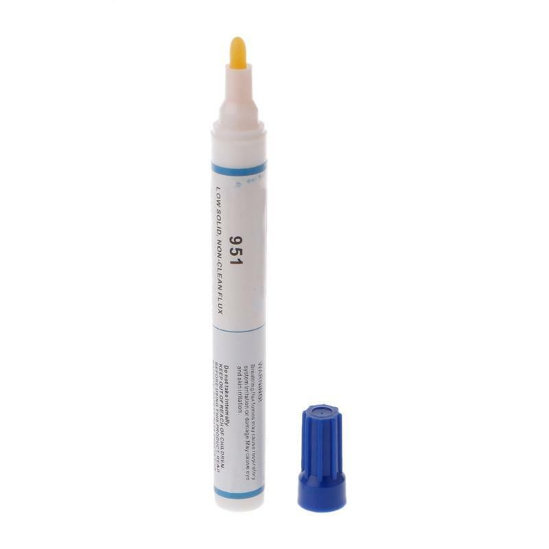 951 10ml Soldering Rosin Flux Pen Low-Solids Non-clean For Solar Cell Panel DIY