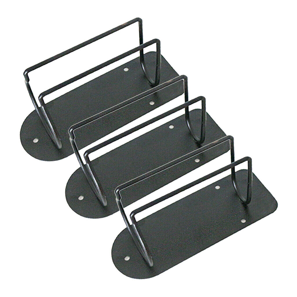 3x  Clipper Holder Barber Salon Tools Rack  Stand  Black