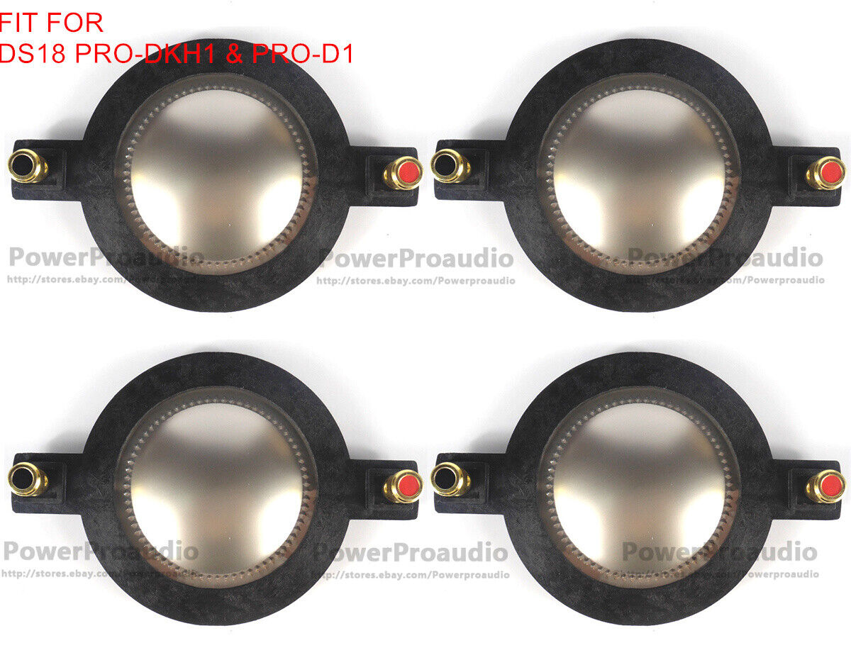 4pcs Replacement Diaphragm 2" Voice Coil for MUSYSIC MU-D200 Tweeter Driver