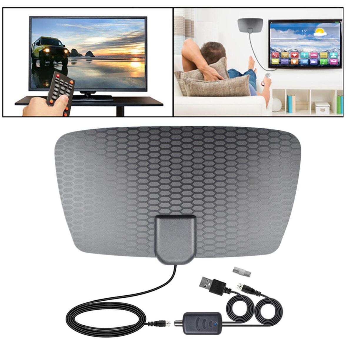 TV Antenna 4K 1080P Digital 200 Mile Range Aerial for All Television Outdoor