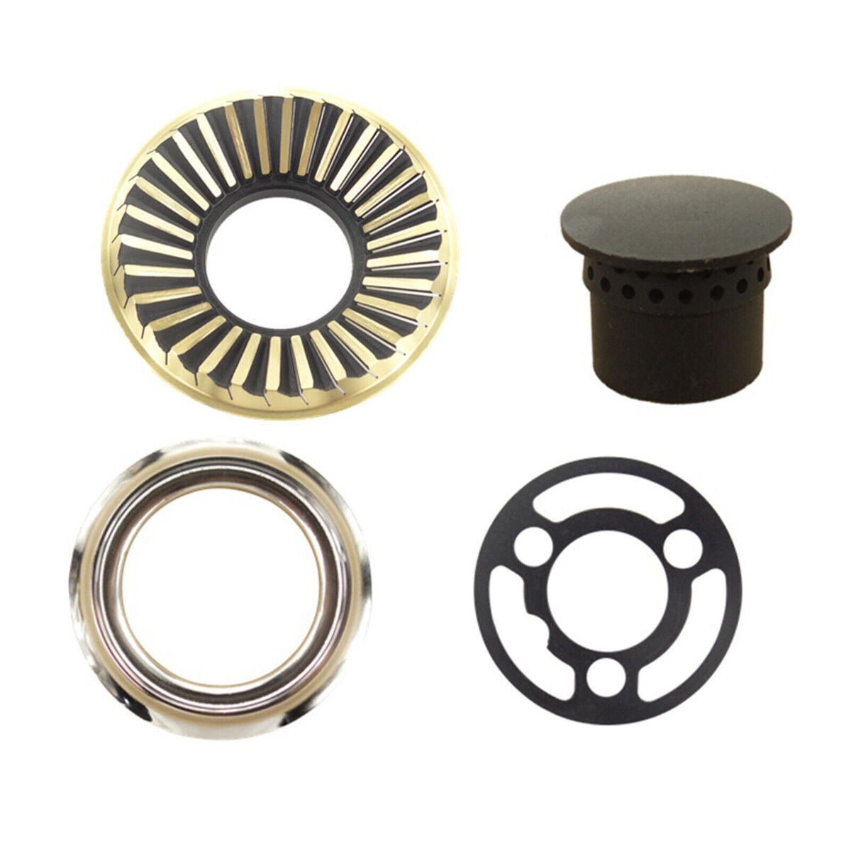 4pcs/set Gas Stove Fire Cover  Copper Cover Embedded Burner Stove Gas Cooker