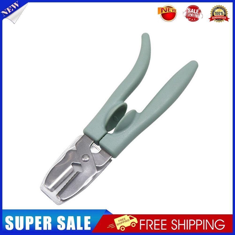 Nutcracker Chestnut Clip Metal Walnut Peeler Sheller Nut Opener Tool (Blue)