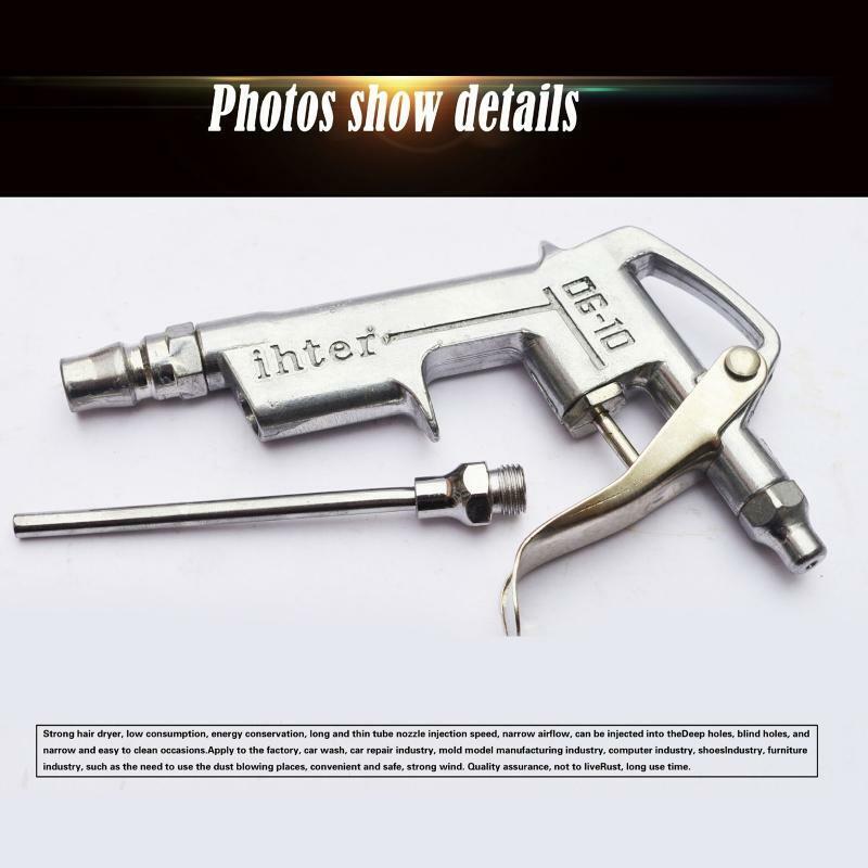 Aluminum Alloy Dust  Tool High Air Volume Pneumatic Dust Blow Tool for Cleaning